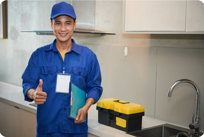 cheerful-asian-plumber-standing-near-kitchen-sink-showing-thumb-up_1098-17826 1